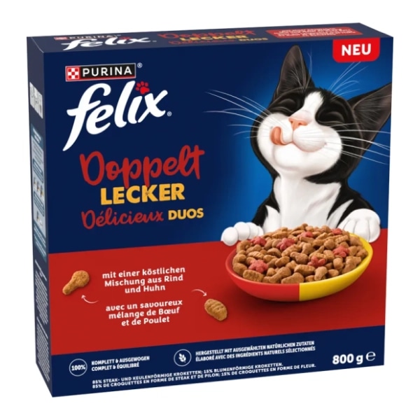 Felix Doubly Delicious hrana za mačke 800 g Akcija v trgovini Jager