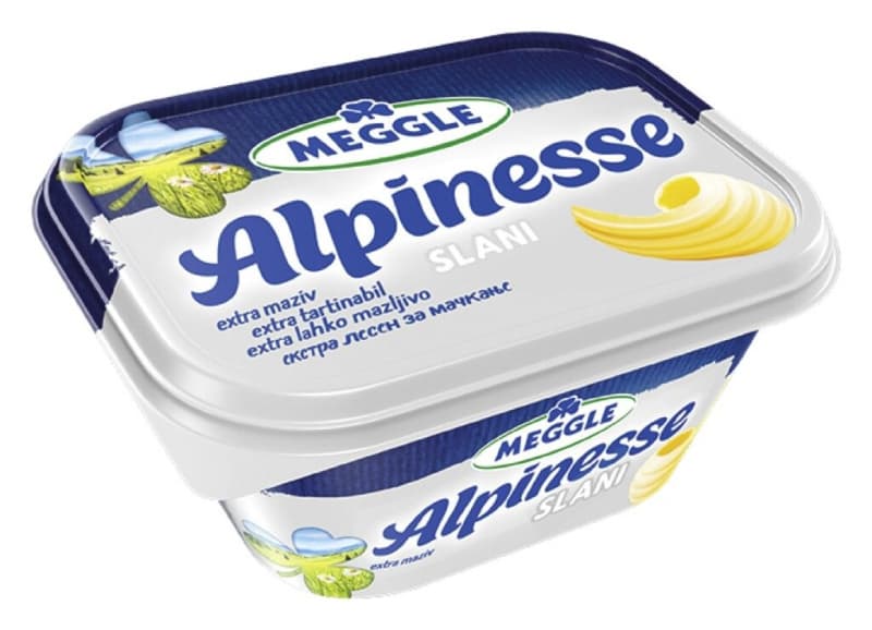 Meggle Alpinesse namaz 250 g Akcija v trgovini Mercator