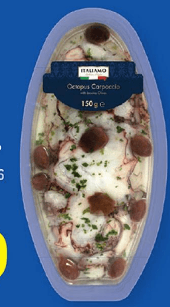Italiamo "Carpaccio" hobotnice 150 g Akcija v trgovini Lidl