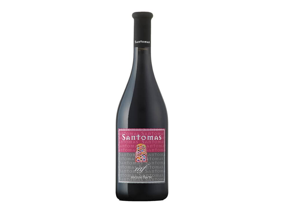 Vrhunsko vino ZGP Mezzo Forte ali Syrah Santomas 0,75 l Akcija v trgovini E.Leclerc