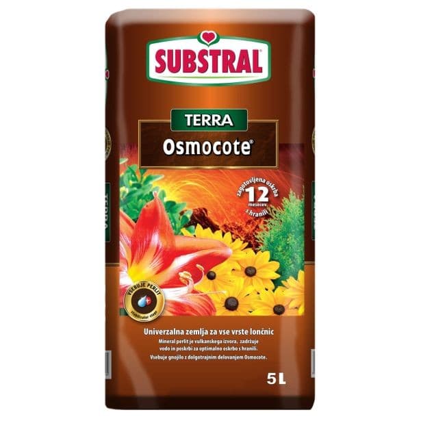 Substral zemlja za okrasne rastline 5 L Akcija v trgovini Merkur