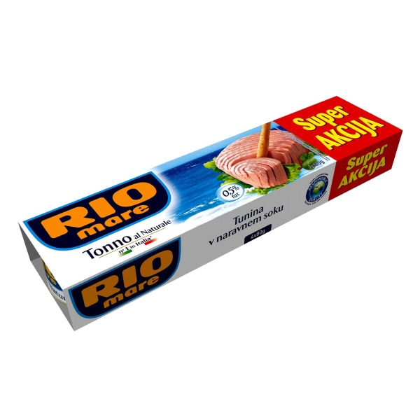 Tunina Rio Mare 4 x 65 g - Akcija v trgovini Tuš