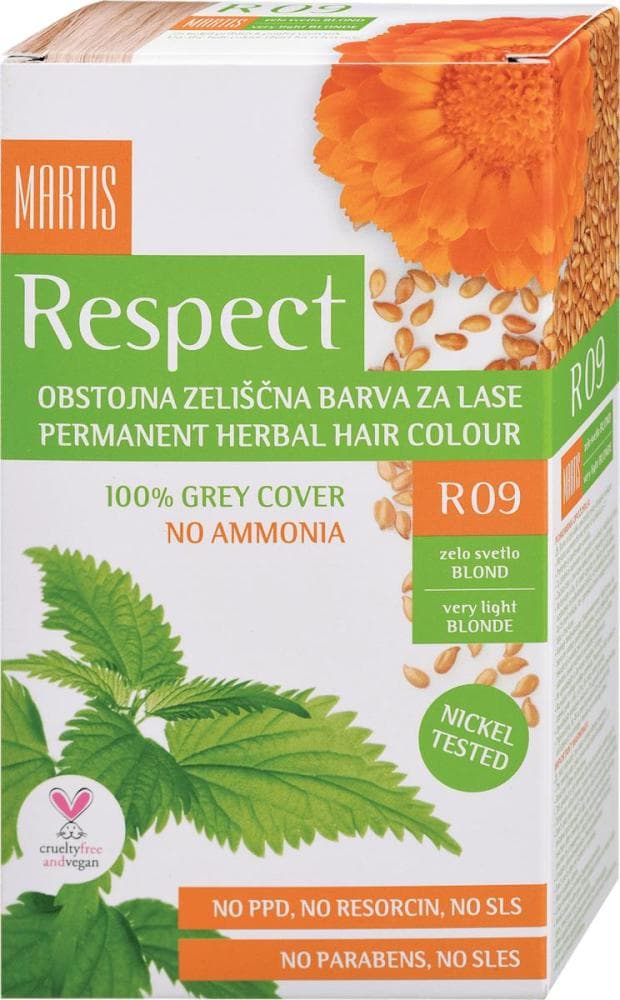 Respect barva za lase Akcija v trgovini Tuš