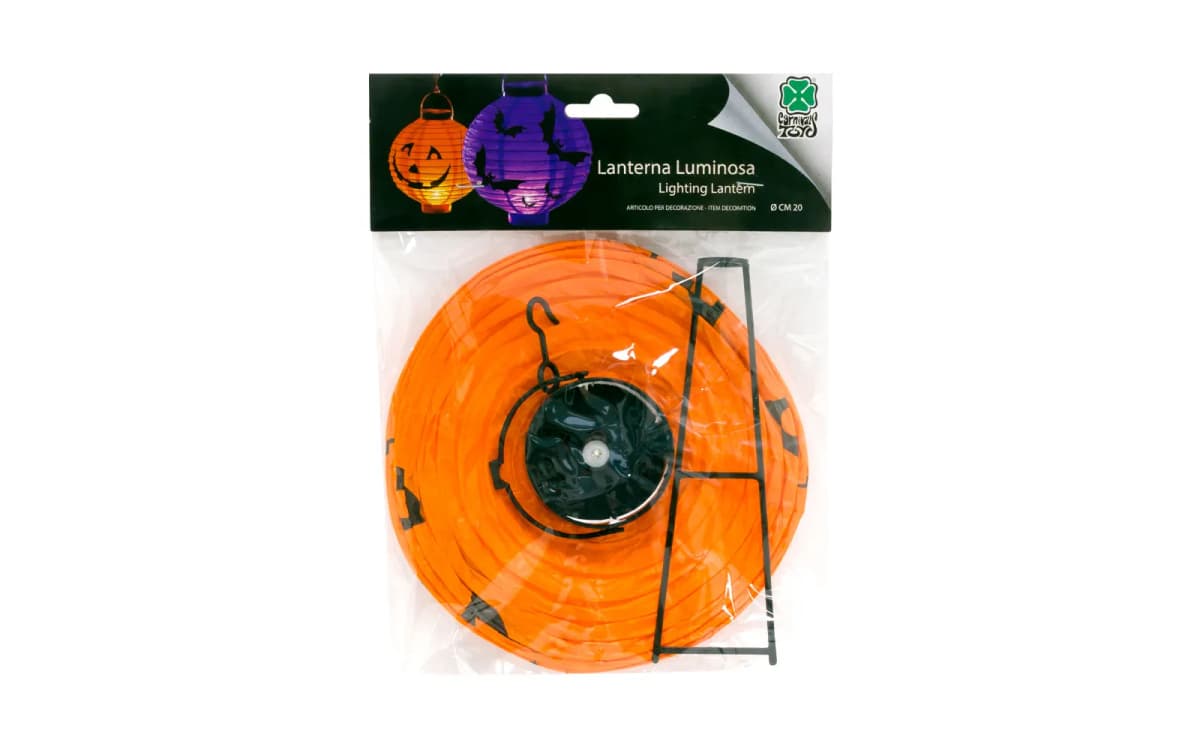 Papirnat lampijon buča 20 cm Akcija v trgovini Mercator
