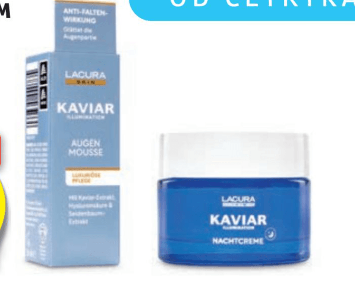 Nega s kaviarjem 50 ml/30 ml Lacura Akcija v trgovini Hofer