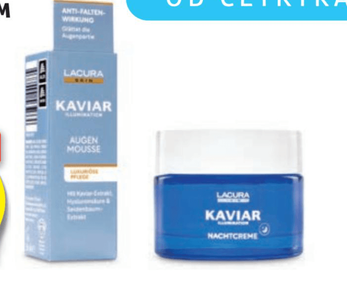 Nega s kaviarjem 50 ml/30 ml Lacura Akcija v trgovini Hofer