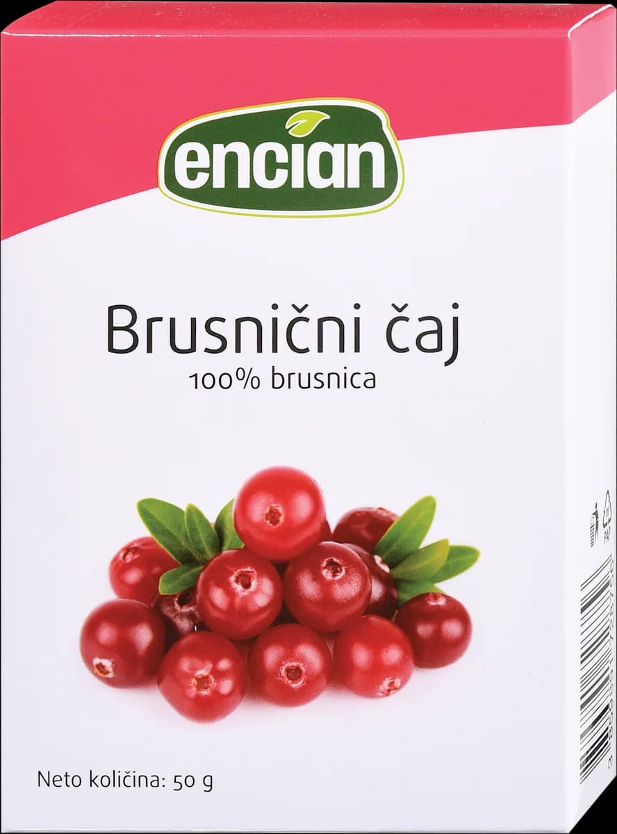 encian brusnični čaj 50 g Akcija v trgovini Dm