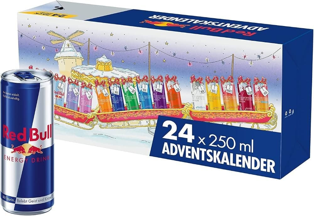 Red Bull adventni koledar 24 x 0,33 L Akcija v trgovini Kompas Shop
