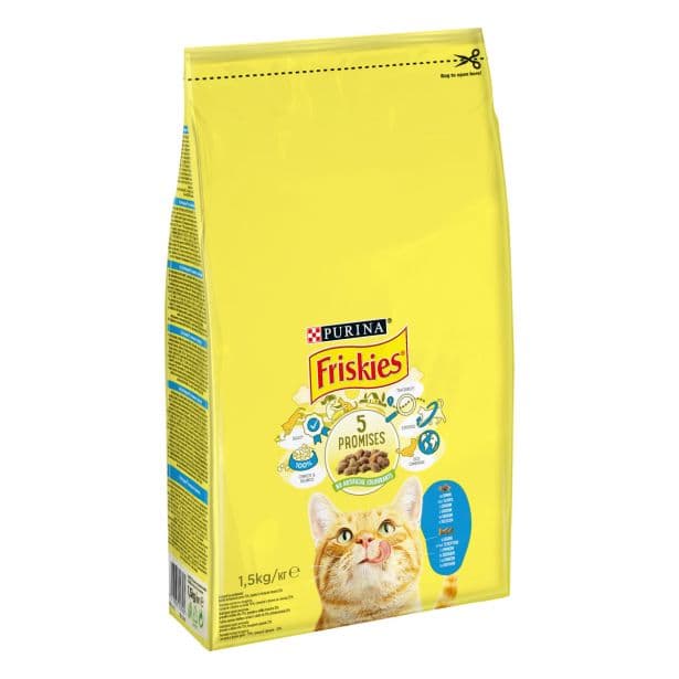 Friskies suha hrana za mačke 1,5 kg Akcija v trgovini Mercator
