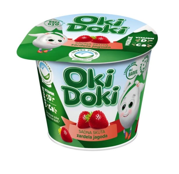 Sadna skuta Oki Doki 120 g Akcija v trgovini Spar