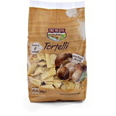 Tre Mulini Tortelli z jurčki 500 g - Akcija v trgovini Eurospin