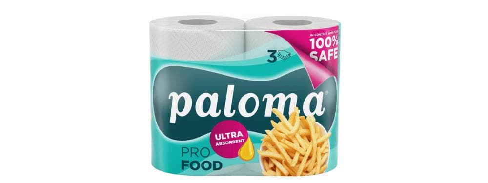 Paloma Super Care Pro Food XXL kuhinjske brisače 2/1 Akcija v trgovini E.Leclerc