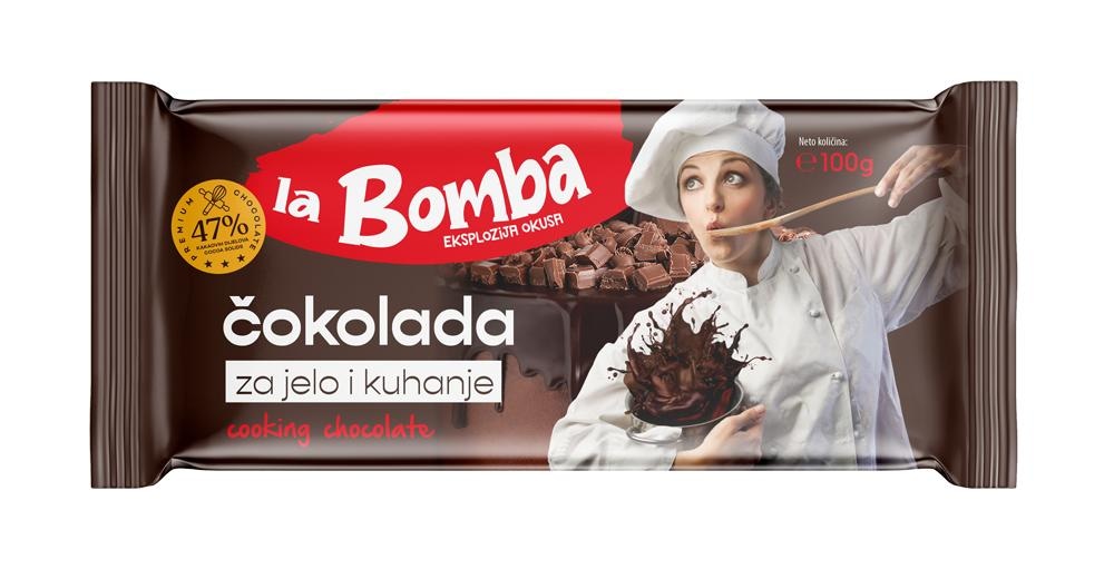 Jedilna čokolada 200 g La Bomba - Akcija v trgovini Eurospin