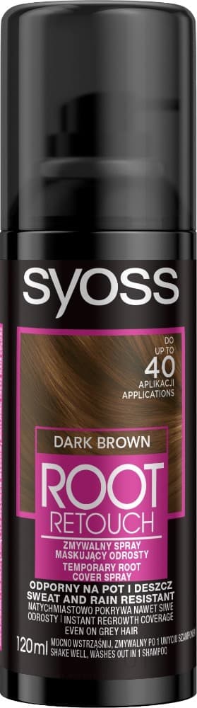 Syoss Root Retoucher sprej 120 ml Akcija v trgovini Dm