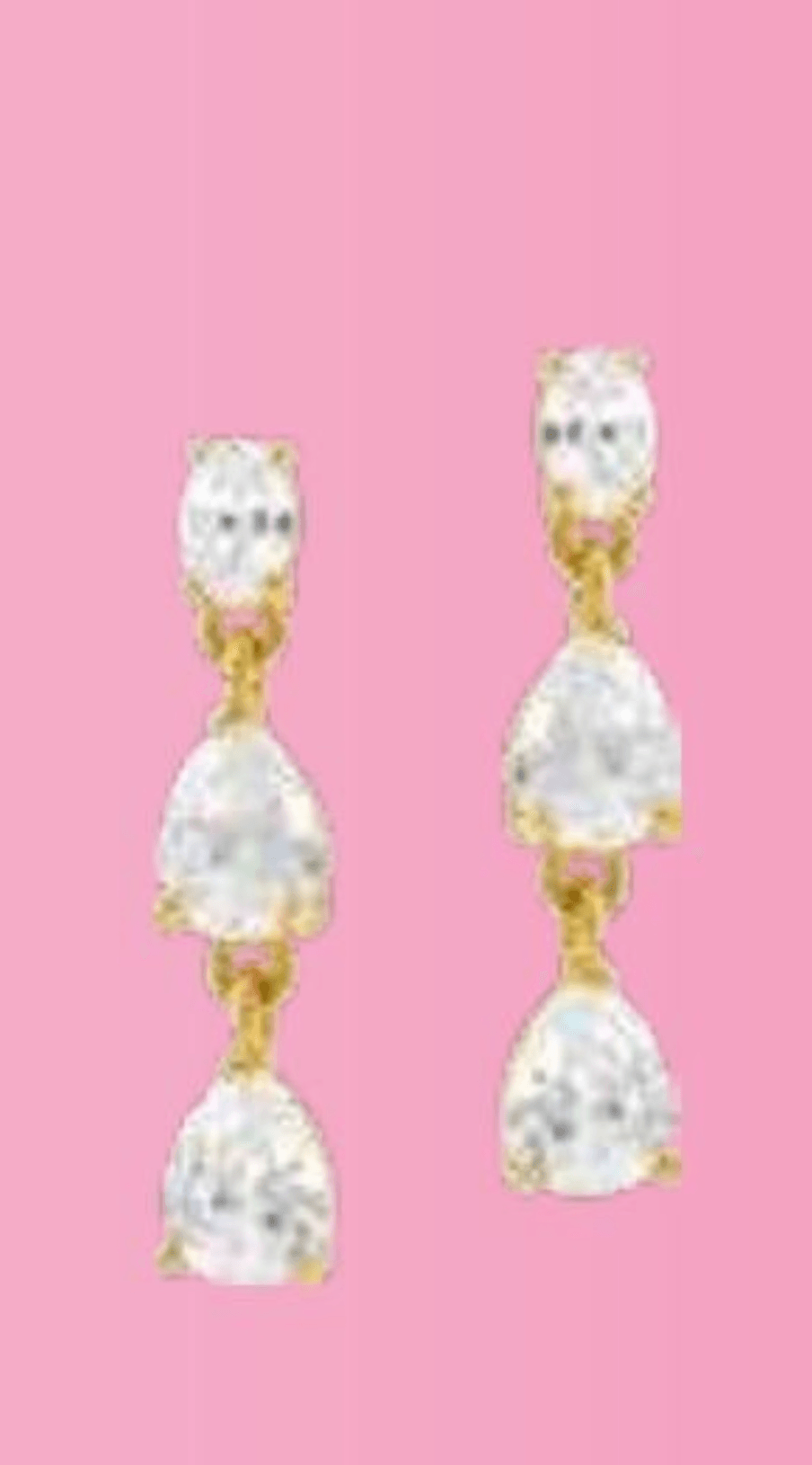 Uhani s cirkonijevimi oksidi 0,53 g - Akcija v trgovini E.Leclerc