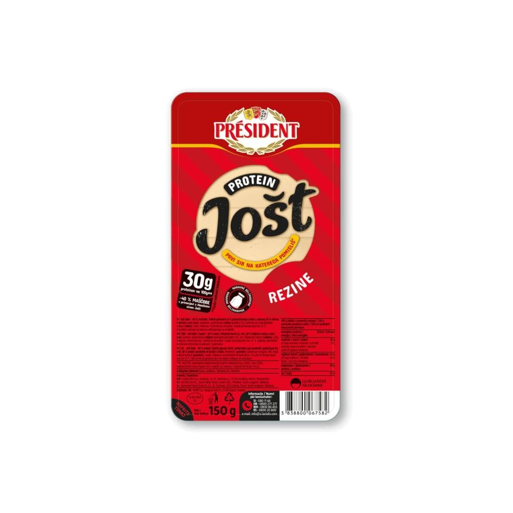 Sir Jošt 150 g Ljubljanske mlekarne Akcija v trgovini Spar