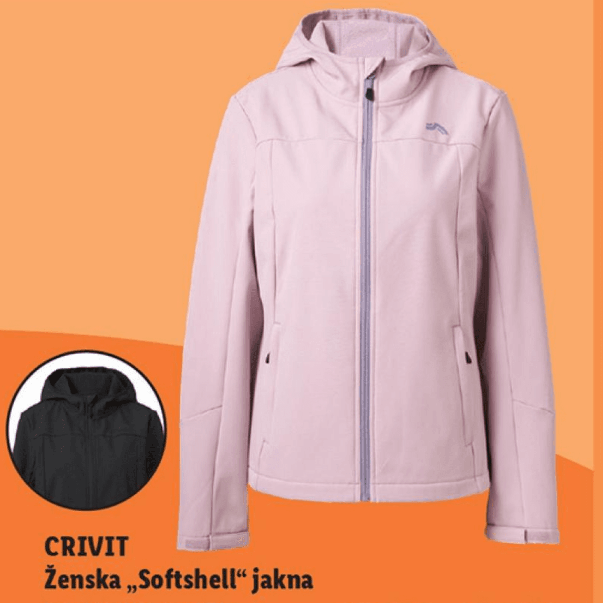 Crivit ženska softshell jakna Akcija v trgovini Lidl