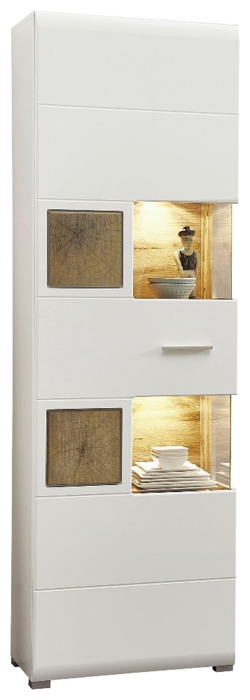 Vitrina 65 X 205 X 37 cm HOM'IN Akcija v trgovini Lesnina