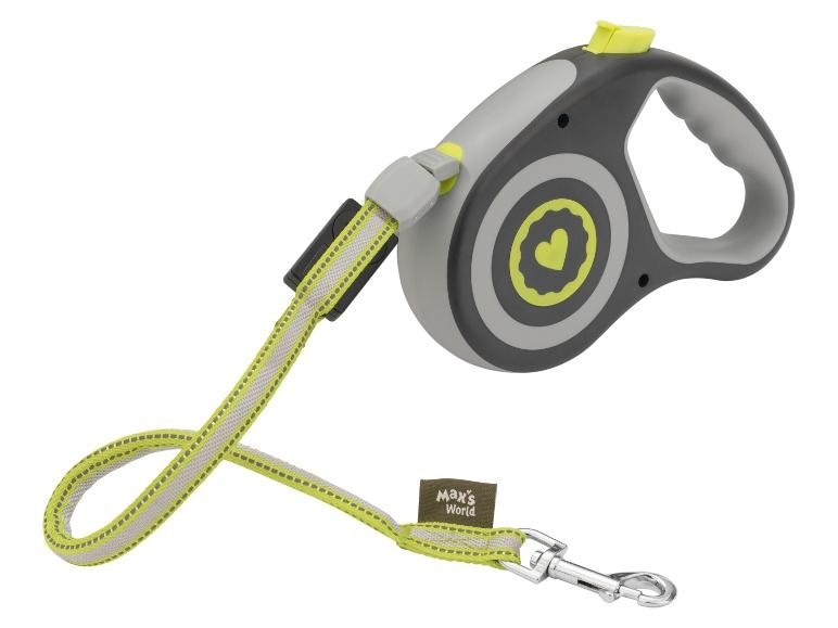 Max & Mila's World avtomatski LED-povodec Akcija v trgovini Lidl