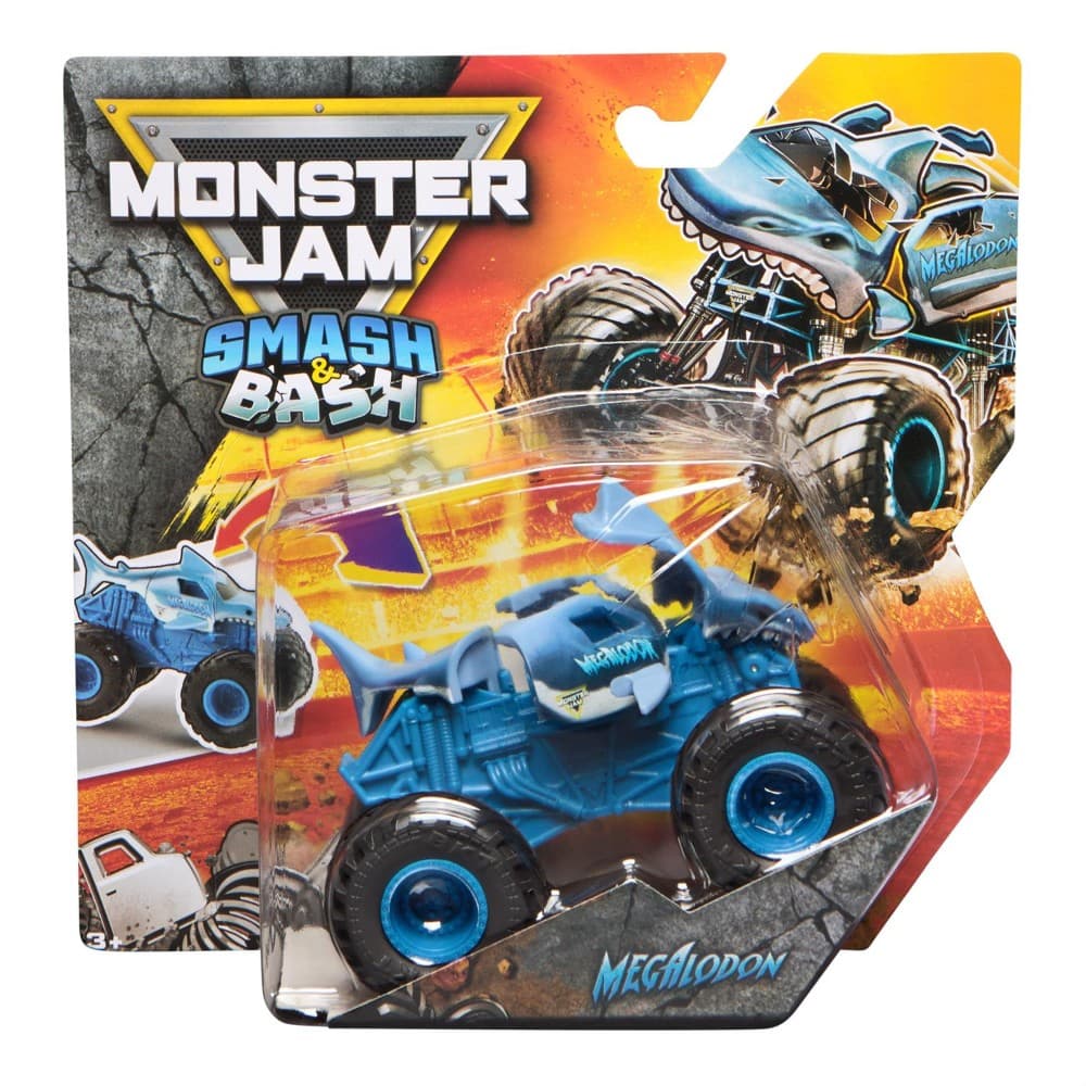 Spin Master Monster Jam Smash & Bash Trucks Akcija v trgovini Mueller