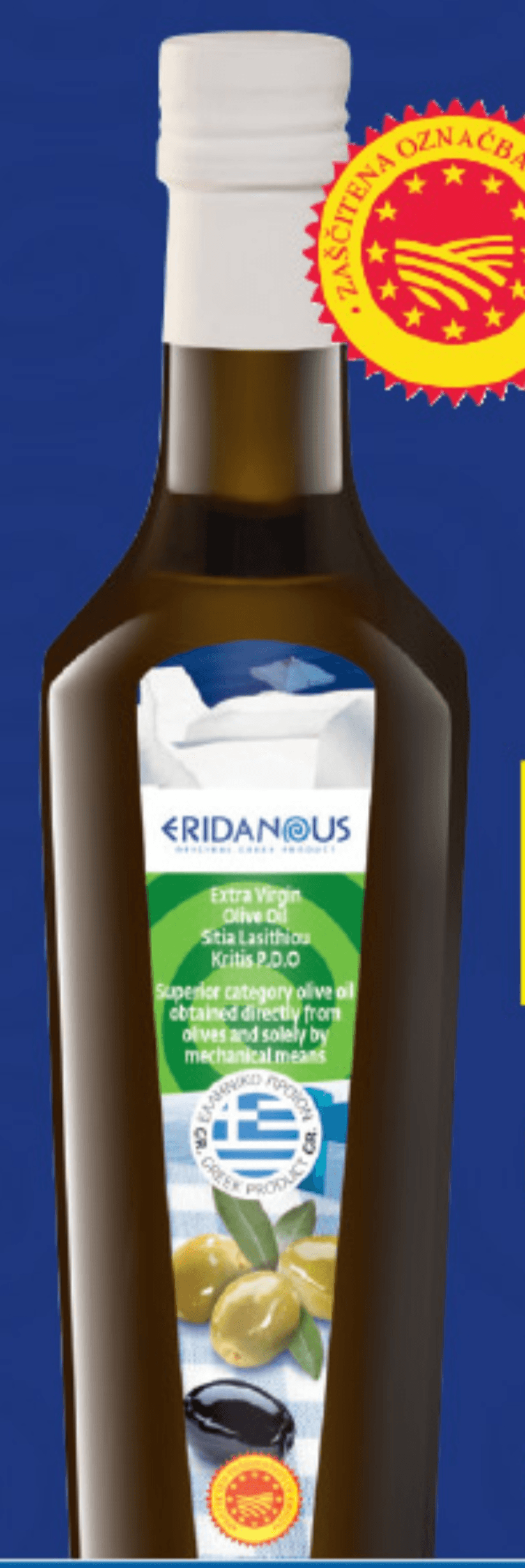 Eridanous ekstra deviško oljčno olje P.D.O. 750 ml Akcija v trgovini Lidl
