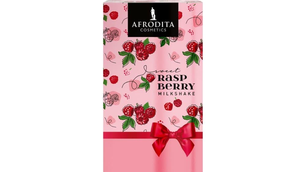 Kozmetika Afrodita Raspberry Darilni set Akcija v trgovini Tuš