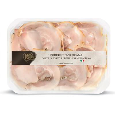 Amo Essere porchetta iz Toskane, rezine 100 g Akcija v trgovini Eurospin