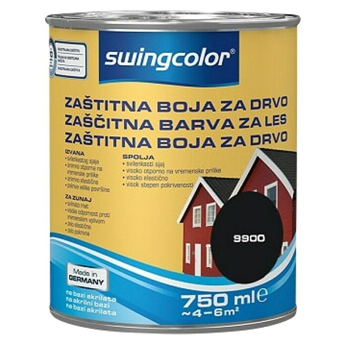 Swingcolor Mix zaščitna barva za les 'Basis 1 ali 4' 750 ml - Akcija v trgovini Bauhaus