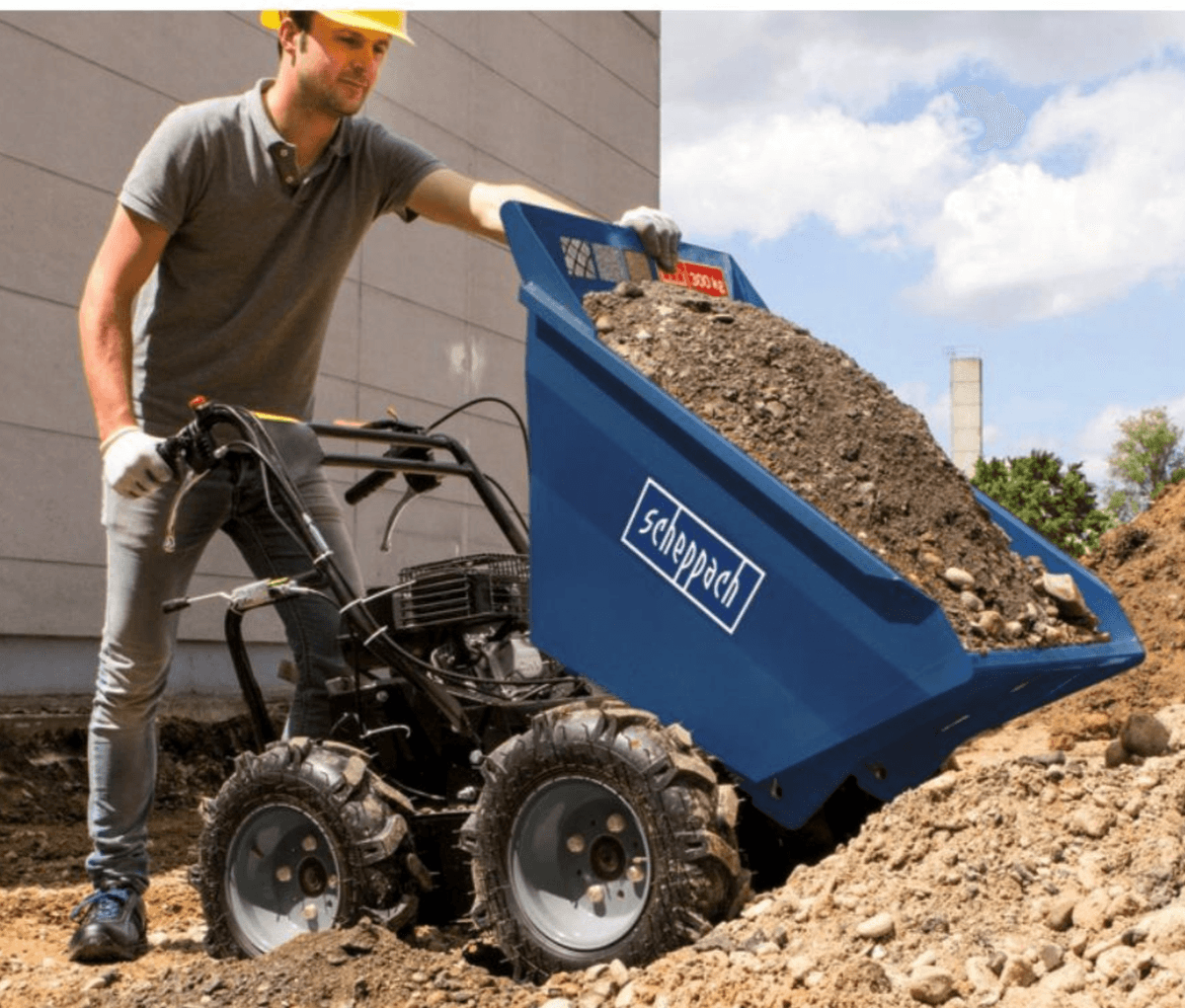 Bencinski prekucnik 'DP 3000' Scheppach - Akcija v trgovini Bauhaus