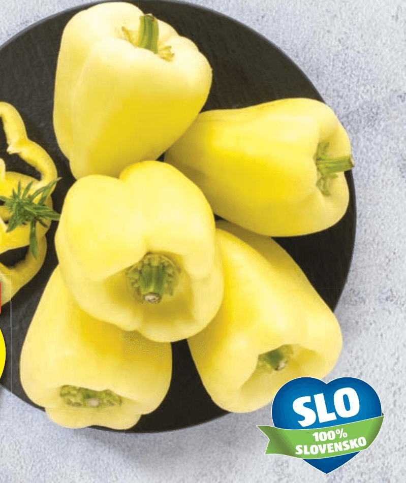 Hofer Tržnica slovenska paprika babura 1 kg Akcija v trgovini Hofer