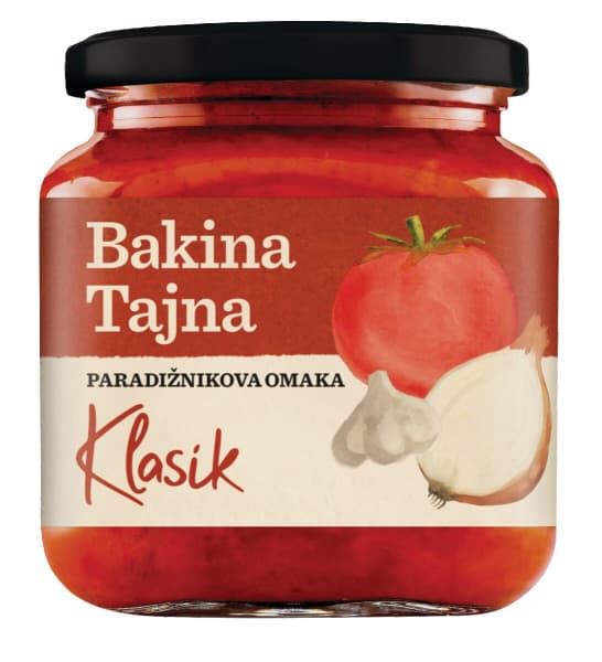 Omaka za testenine Bakina Tajna 300 g Akcija v trgovini E.Leclerc