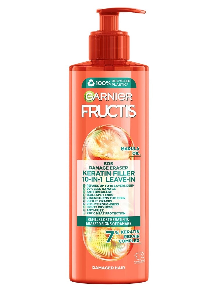 Garnier Fructis SOS Repair nega za lase 10v1 400 ml - Akcija v trgovini Dm