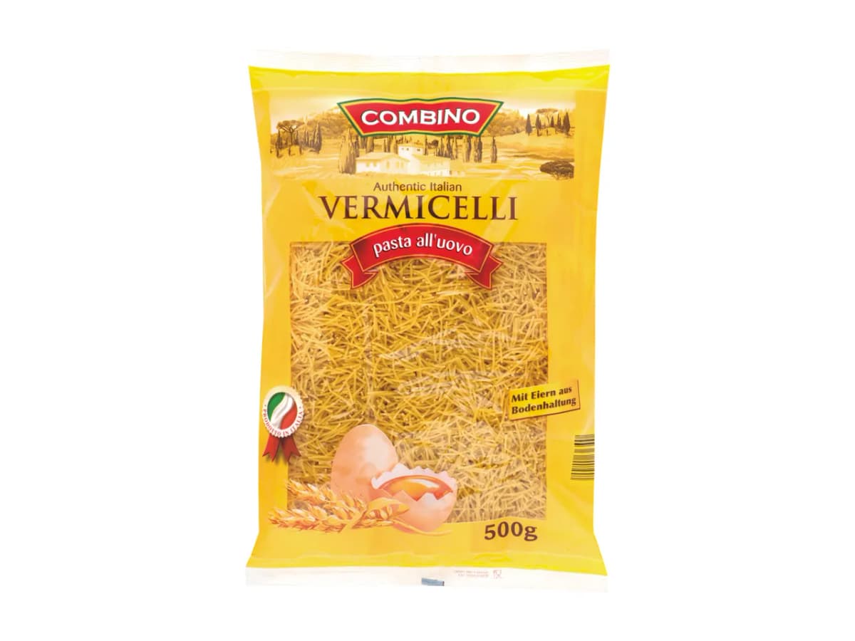 Combino Jušni rezanci 500 g Akcija v trgovini Lidl