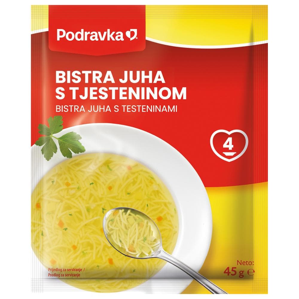 Bistre juhe Podravka Akcija v trgovini Spar