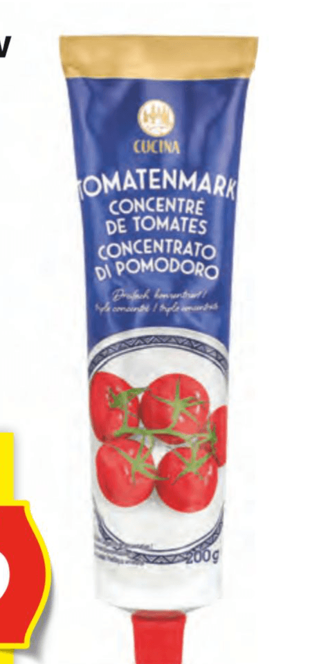 Cucina Paradižnikov koncentrat 200 g - Akcija v trgovini Hofer
