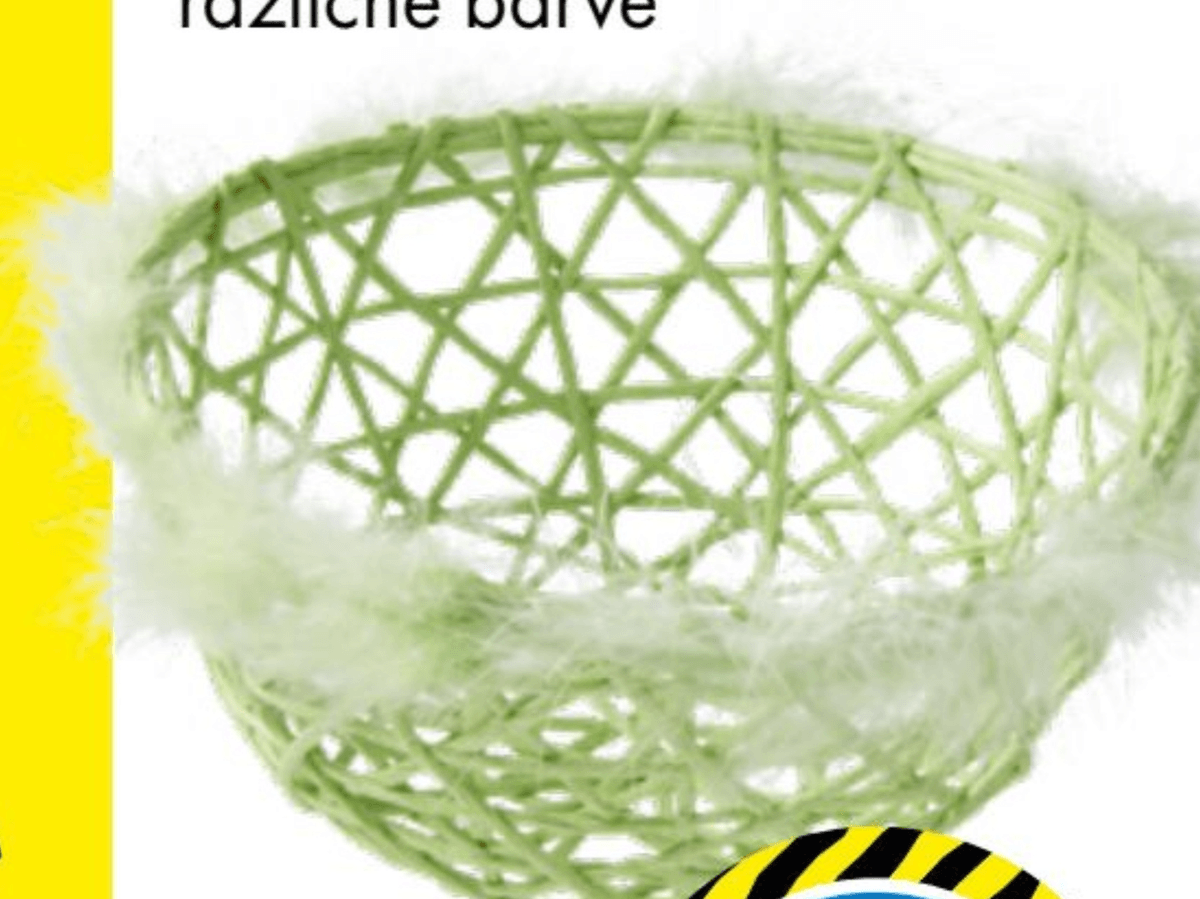 Velikonočna košarica - Akcija v trgovini Tedi