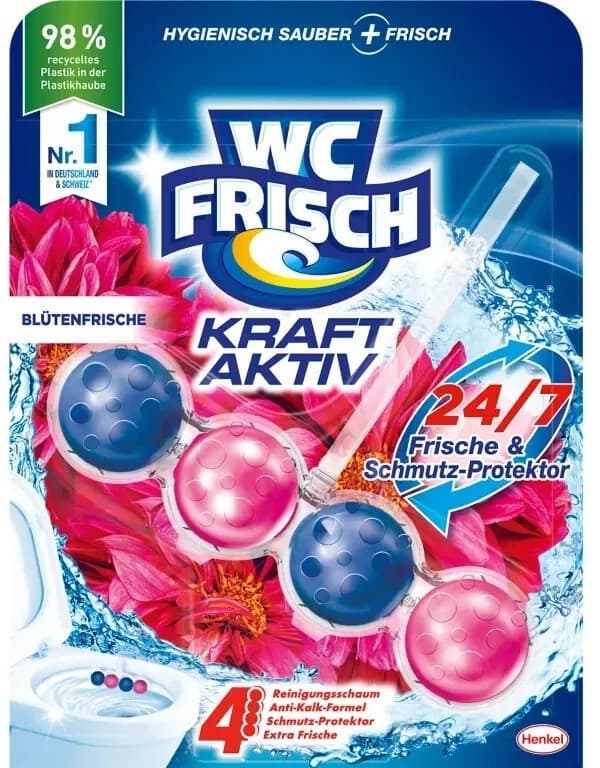 WC Frisch Kraft Aktiv trojno pakiranje Akcija v trgovini Mueller
