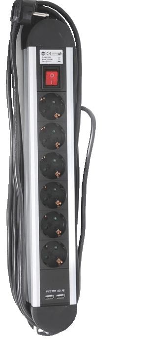 Podaljšek s stikalom Euro M - Akcija v trgovini Merkur