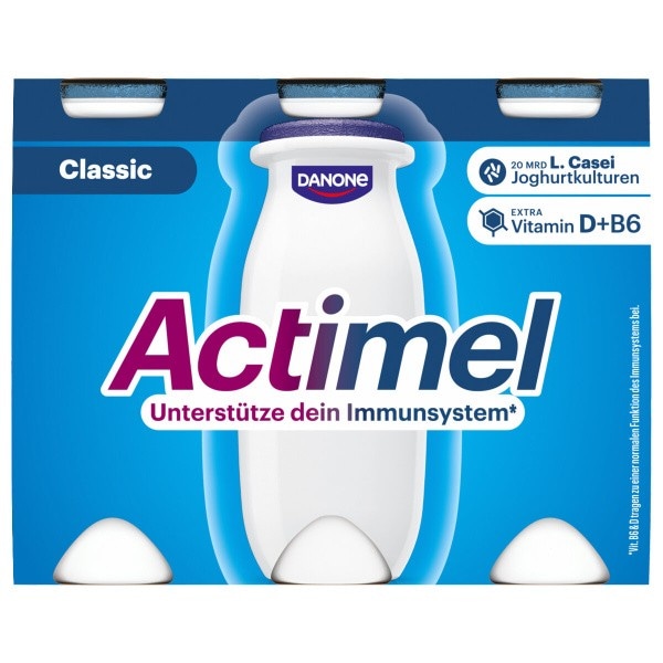 Jogurtov napitek Actimel različne gramature Akcija v trgovini Tuš