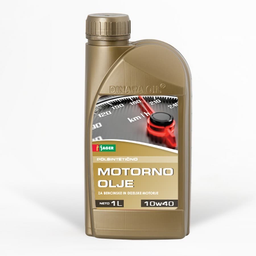Motorno olje Jager SAE 10W40 1 L Akcija v trgovini Jager