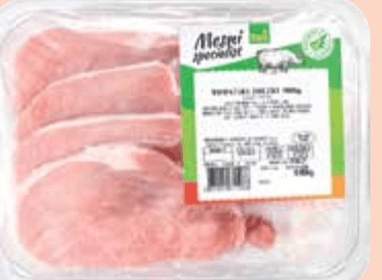 Svinjski zrezki Tuš 480 g Akcija v trgovini Tuš
