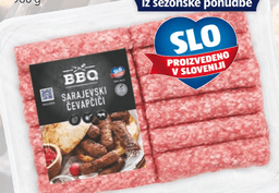 BBQ Sarajevski čevapčiči/Leskovačke pleskavice