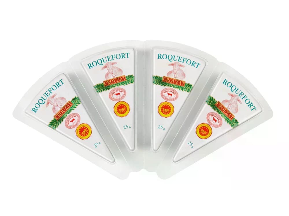 Roquefort mehki sir „Crouzat“ 4 x 25 g Akcija v trgovini Lidl