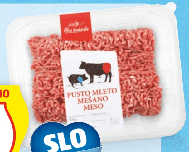 Pusto mleto mešano meso 400 g OKUS PODEŽELJA - Akcija v trgovini Hofer