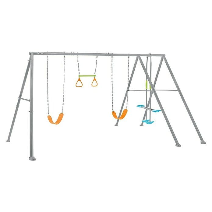 Dvojna kovinska gugalnica dim. 217 x 153 x 195 cm Akcija v trgovini Baby Center