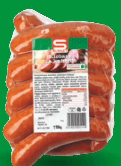 Klobasa za kuhanje 1 kg S Budget Akcija v trgovini Spar