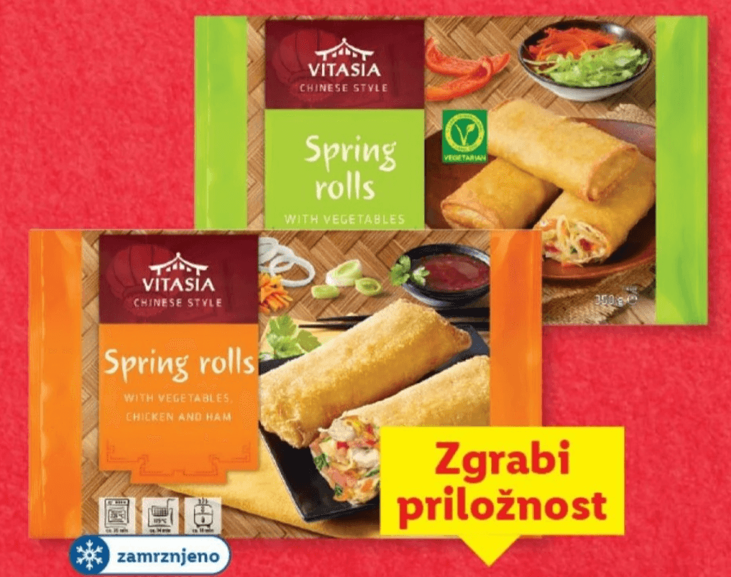 VITASIA Spomladanski zavitki 350 g - Akcija v trgovini Lidl
