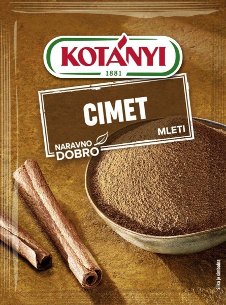 Kotányi Cimet 25 g - Akcija v trgovini Spar