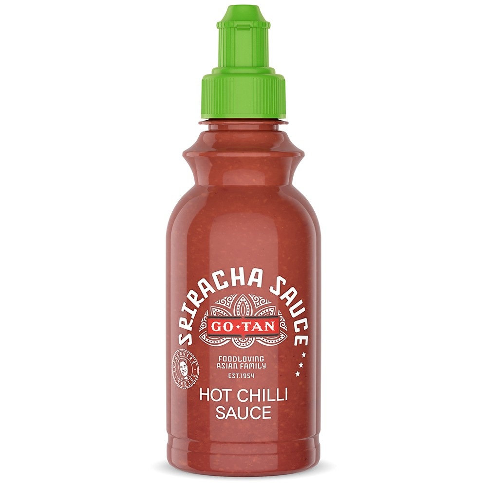 Omaka Go-Tan sriracha 215 ml ali sweet chilli 270 ml Akcija v trgovini E.Leclerc