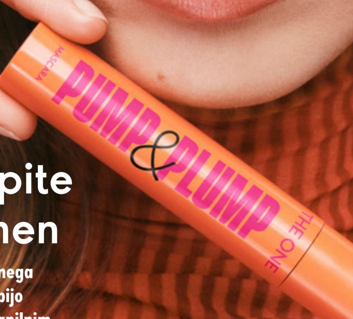 THE ONE Pump & Plump vodoodporna maskara 8 ml - Akcija v trgovini Oriflame